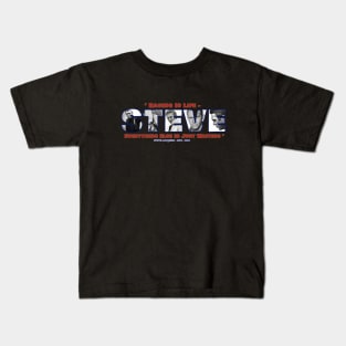 STEVE MCQUEEN RACE Kids T-Shirt